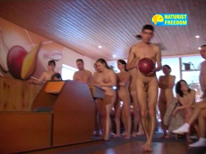 Naturist Freedom Videos Funny Bowling Day - 1