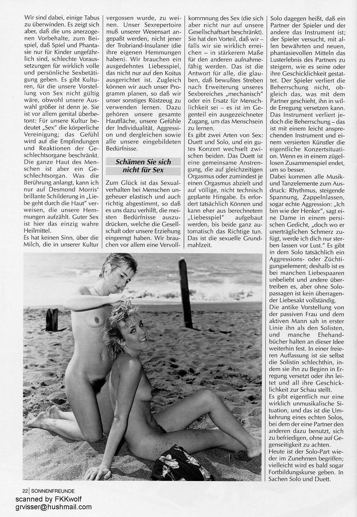 Sonnenfreunde 1994 Nr.8 Naughty Nudists - 1